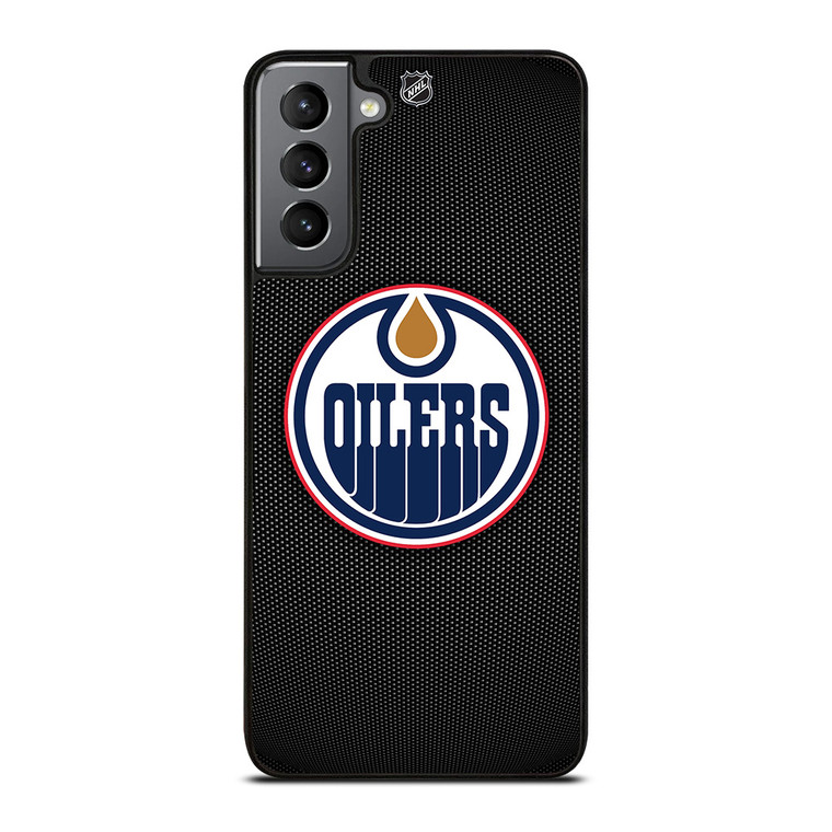 EDMONTON OILERS HOCKEY NHL LOGO Samsung Galaxy S21 Plus Case Cover