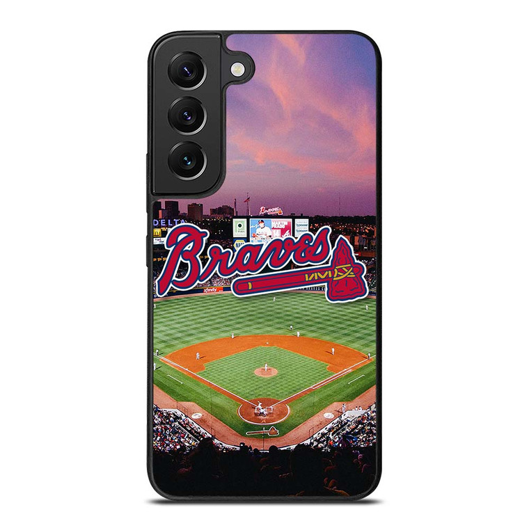 ATLANTA BRAVES BASEBALL ARENA Samsung Galaxy S22 Plus Case Cover