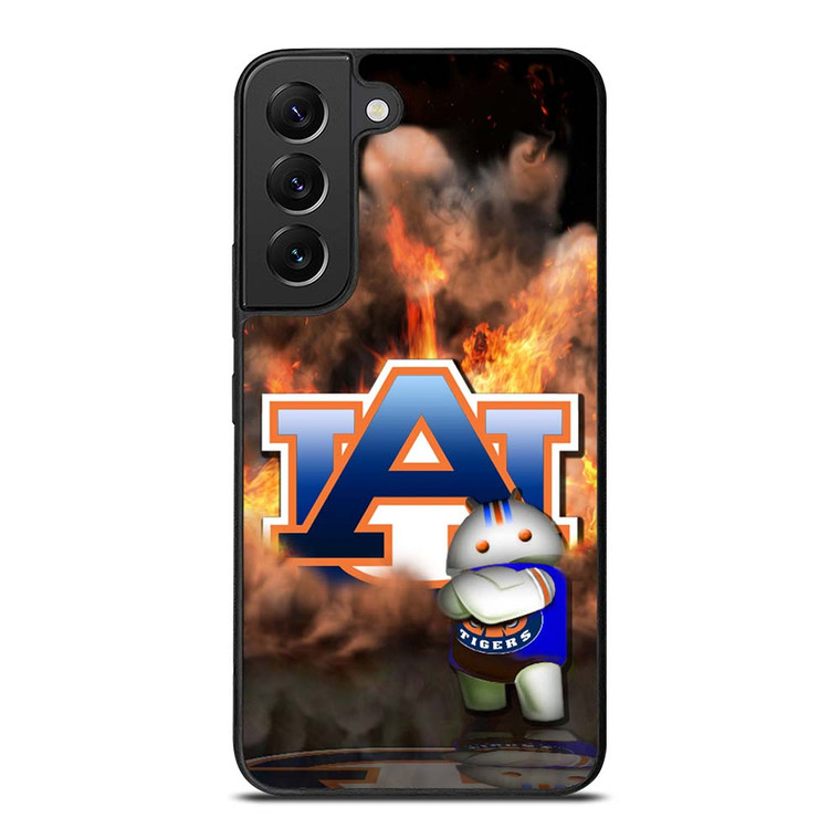 AUBURN TIGERS LOGO MASCOT CUTE Samsung Galaxy S22 Plus Case Cover AUBURN TIGERS LOGO MASCOT CUTE Samsung Galaxy S22 Plus Case Cover