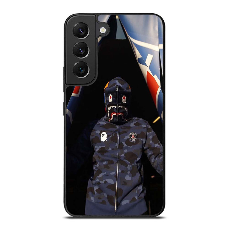 BAPE CAMO SHARK PARIS SAINT GERMAIN Samsung Galaxy S22 Plus Case Cover