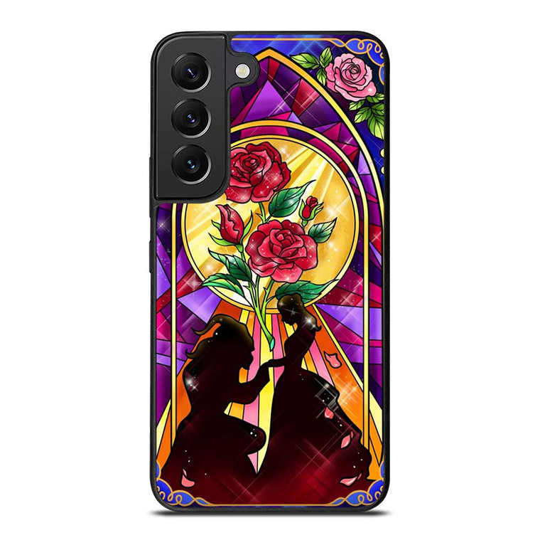 BEAUTY AND THE BEAST ROSE FLAWER Samsung Galaxy S22 Plus Case Cover