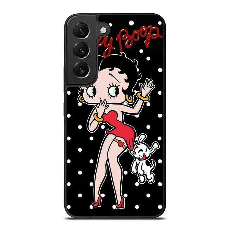 BETTY BOOP POLKA DOT CARTOON  Samsung Galaxy S22 Plus Case Cover