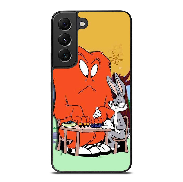 BUGS BUNNY AND GOSSAMER RED LOONEY TUNES Samsung Galaxy S22 Plus Case Cover