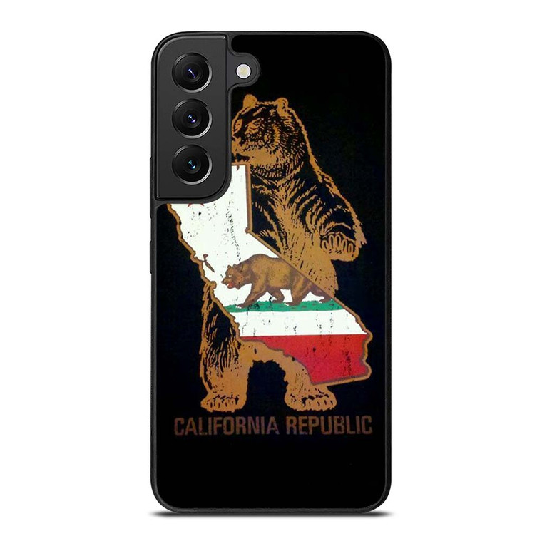 CALIFORNIA REPUBLIC BEAR ICON Samsung Galaxy S22 Plus Case Cover