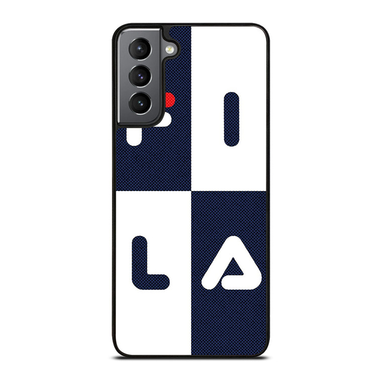 FILA SQUARE PATTERN Samsung Galaxy S21 Plus Case Cover