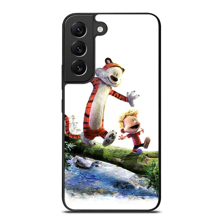 CALVIN AND HOBBES RIVER WOOD Samsung Galaxy S22 Plus Case Cover CALVIN AND HOBBES RIVER WOOD Samsung Galaxy S22 Plus Case Cover