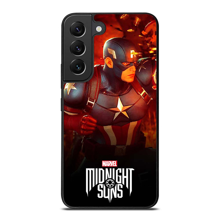 CAPTAIN AMERICA MARVEL MIDNIGHT SUNS Samsung Galaxy S22 Plus Case Cover