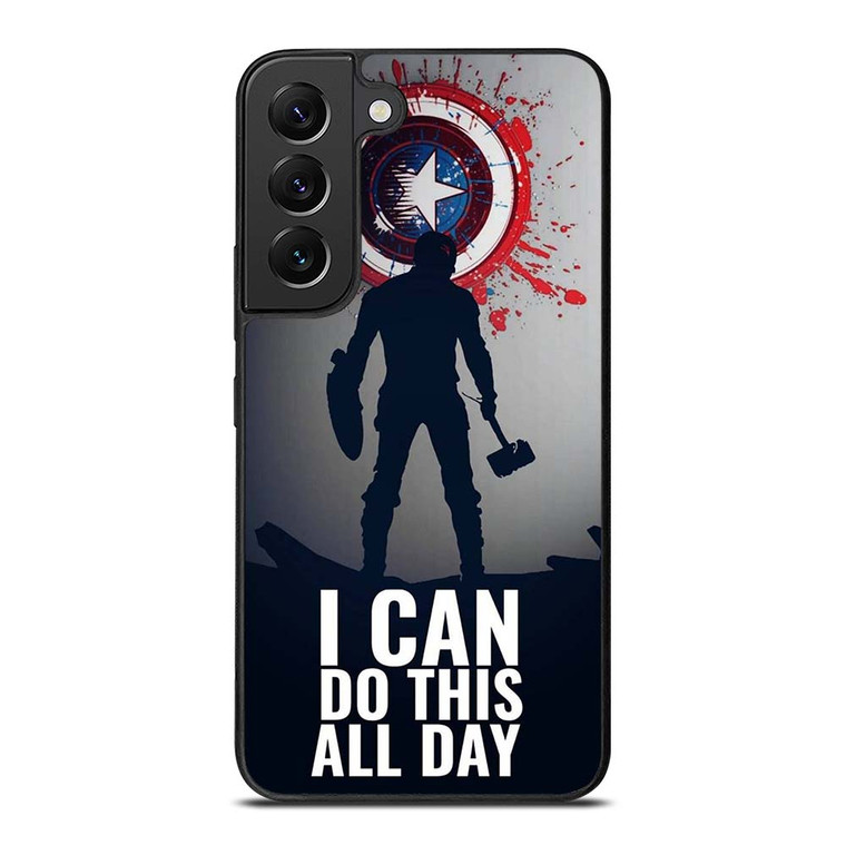 CAPTAIN AMERICA QUOTE Samsung Galaxy S22 Plus Case Cover