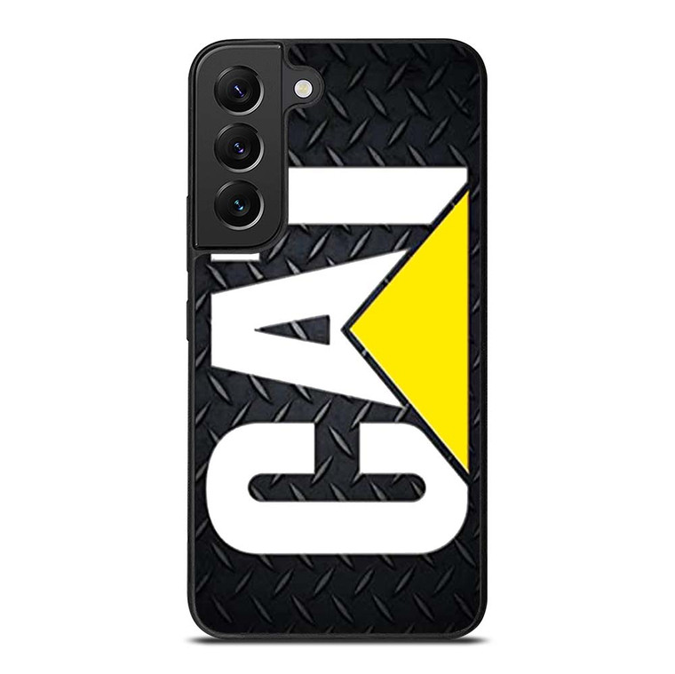 CATERPILLAR CAT METAL BLACK Samsung Galaxy S22 Plus Case Cover