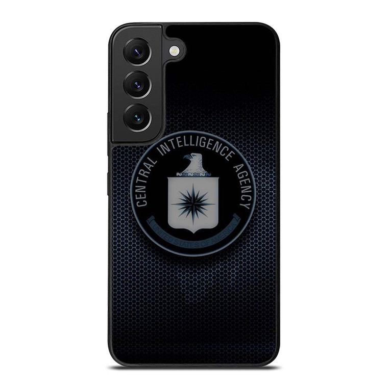 CIA CENTRAL INTELLIGENCE AGENCY METAL LOGO Samsung Galaxy S22 Plus Case Cover