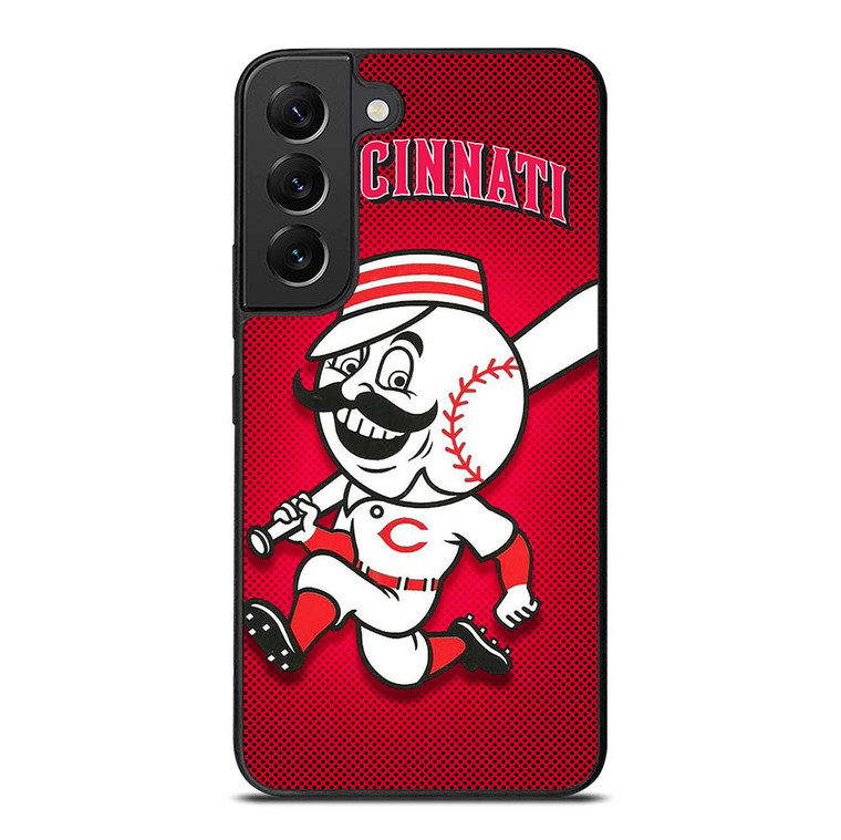 CINCINNATI REDS BASEBALL MASCOT Samsung Galaxy S22 Plus Case Cover