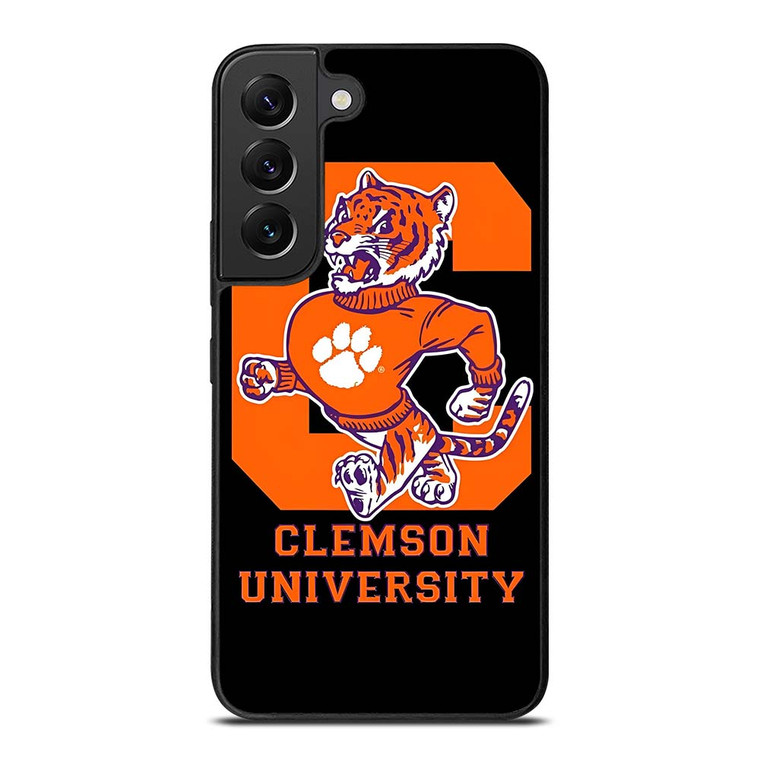 CLEMSON TIGERS UNIVERSITY ICON Samsung Galaxy S22 Plus Case Cover