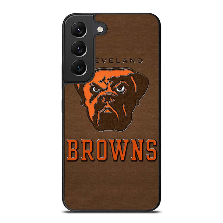 CLEVELAND BROWNS DOG NFL MASCOT Samsung Galaxy S22 Plus Case Cover