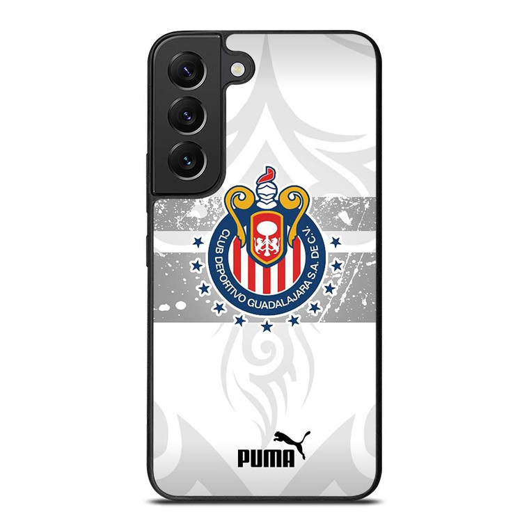 CLUB DEPORTIVO GUADALAJARA PUMA WHITE Samsung Galaxy S22 Plus Case Cover
