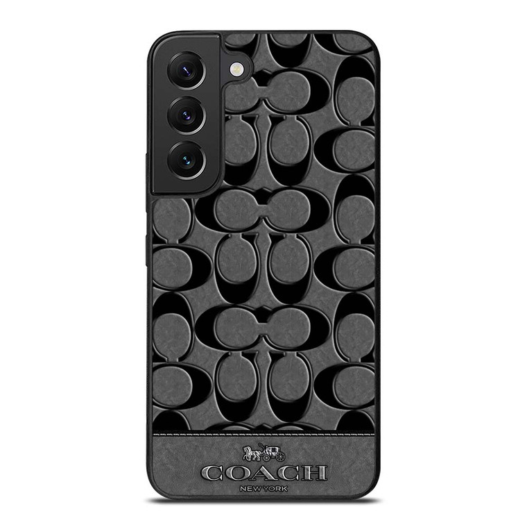 COACH NEW YORK GREY Samsung Galaxy S22 Plus Case Cover