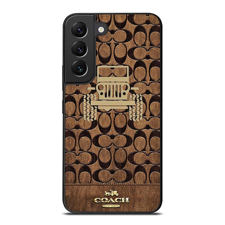 COACH NEW YORK JEEP 2 Samsung Galaxy S22 Plus Case Cover