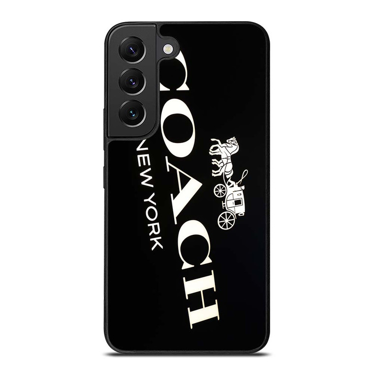 COACH NEW YORK LOGO 3 Samsung Galaxy S22 Plus Case Cover
