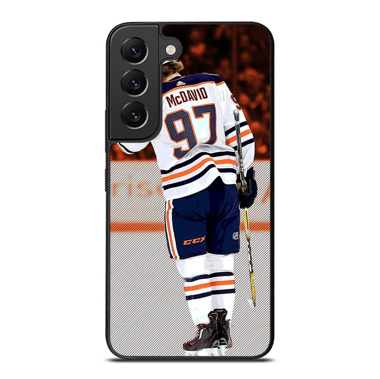 CONNOR MCDAVID EDMONTON OILERS NHL Samsung Galaxy S22 Plus Case Cover