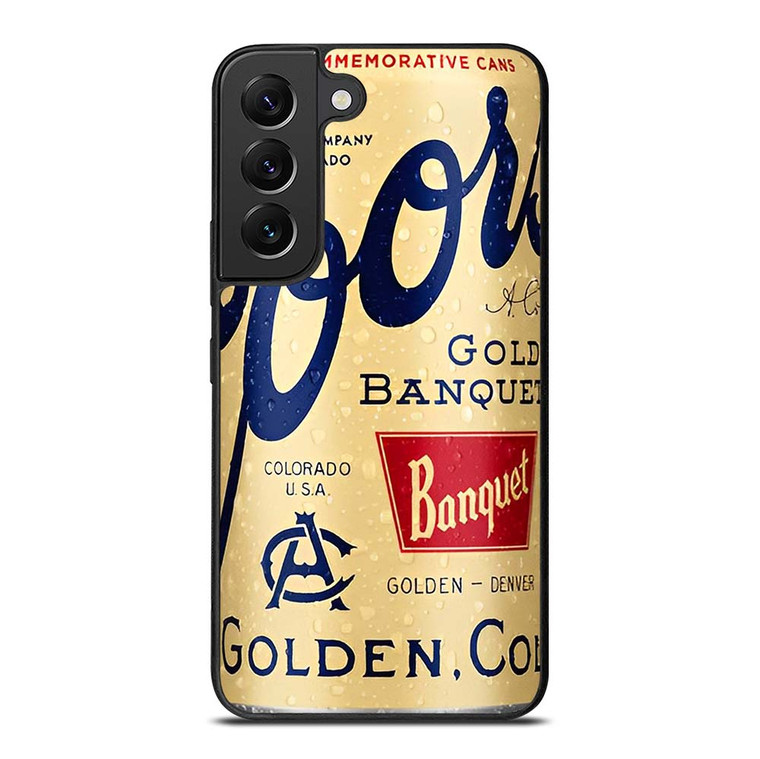 COORS GOLDEN BOTTLE Samsung Galaxy S22 Plus Case Cover