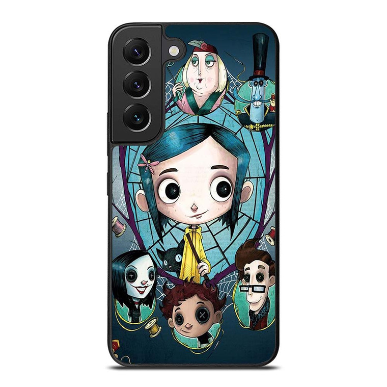 CORALINE MOVIE CHARACTER Samsung Galaxy S22 Plus Case Cover