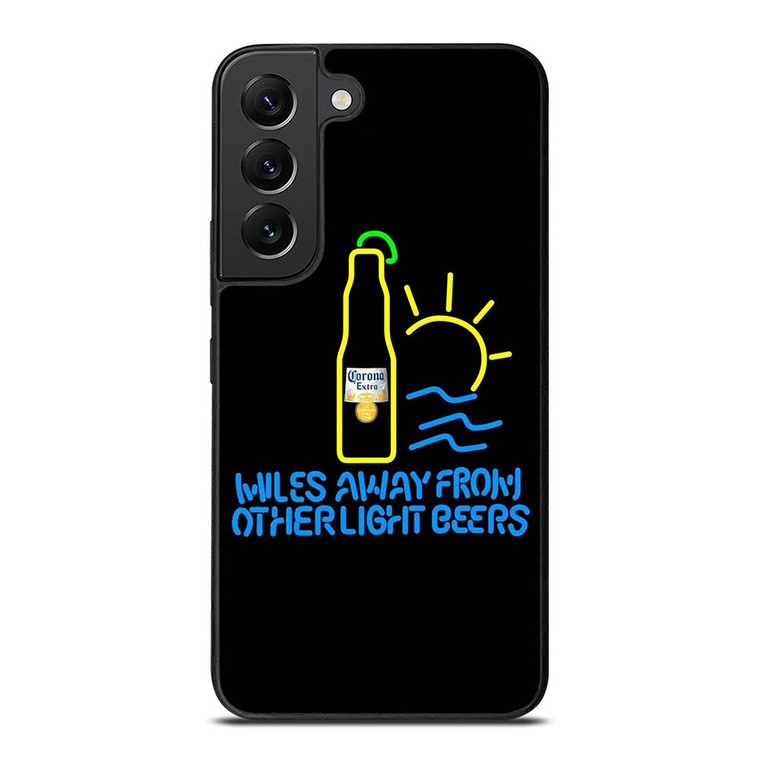 CORONA LIGHT BEER MILES AWAY Samsung Galaxy S22 Plus Case Cover