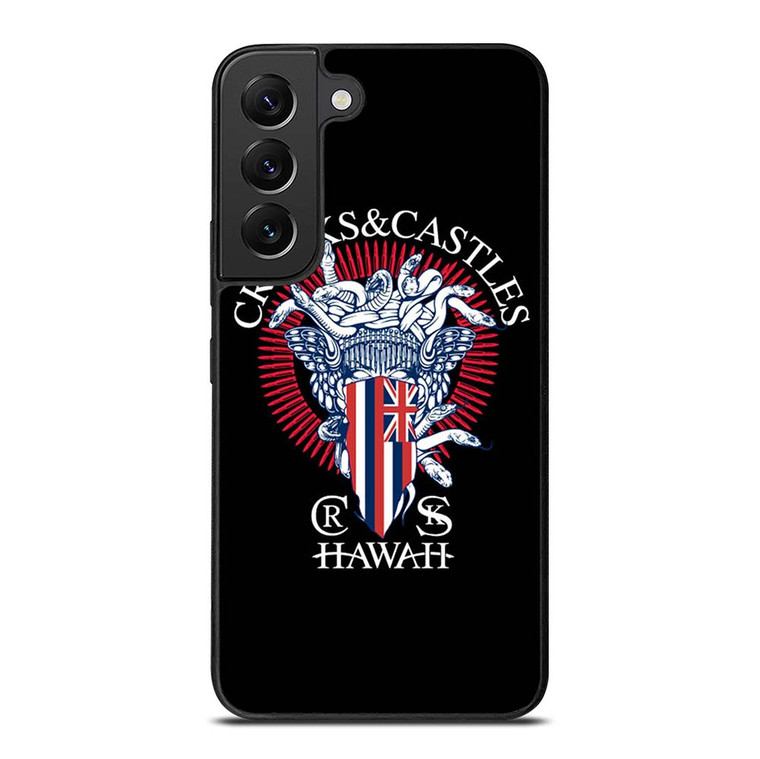 CROOKS AND CASTLES HAWAII LOGO Samsung Galaxy S22 Plus Case Cover