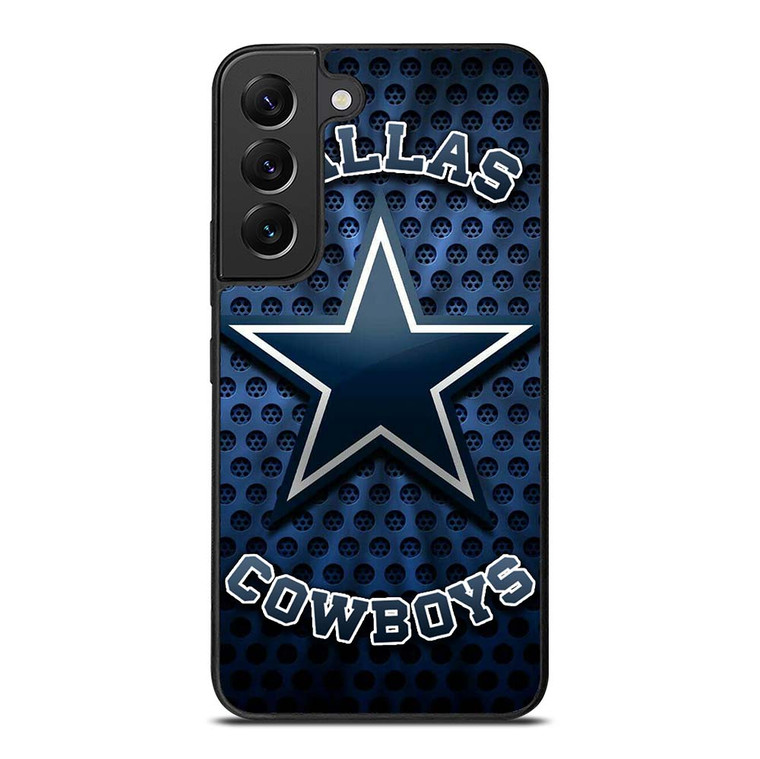 DALLAS COWBOYS BLUE METAL SYMBOL Samsung Galaxy S22 Plus Case Cover DALLAS COWBOYS BLUE METAL SYMBOL Samsung Galaxy S22 Plus Case Cover