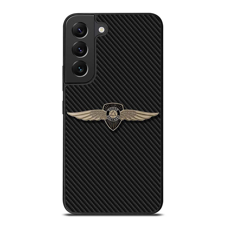 DODGE CAR BROTHERS BAGDE CARBON Samsung Galaxy S22 Plus Case Cover