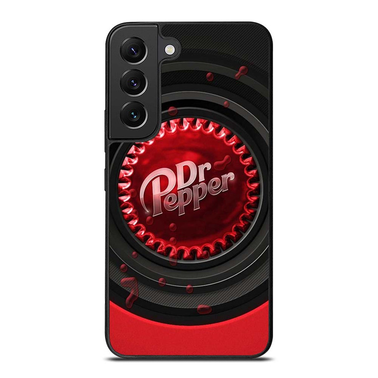 DR PEPPER SODA RED BLACK Samsung Galaxy S22 Plus Case Cover DR PEPPER SODA RED BLACK Samsung Galaxy S22 Plus Case Cover