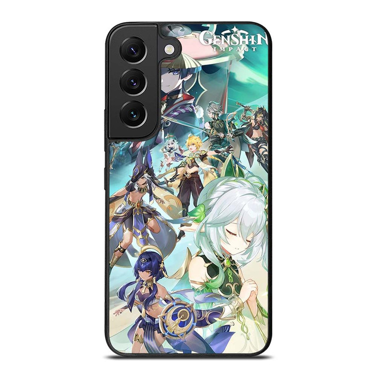 GENSHIN IMPACT MOBILE GAME CHARACTERS Samsung Galaxy S22 Plus Case Cover