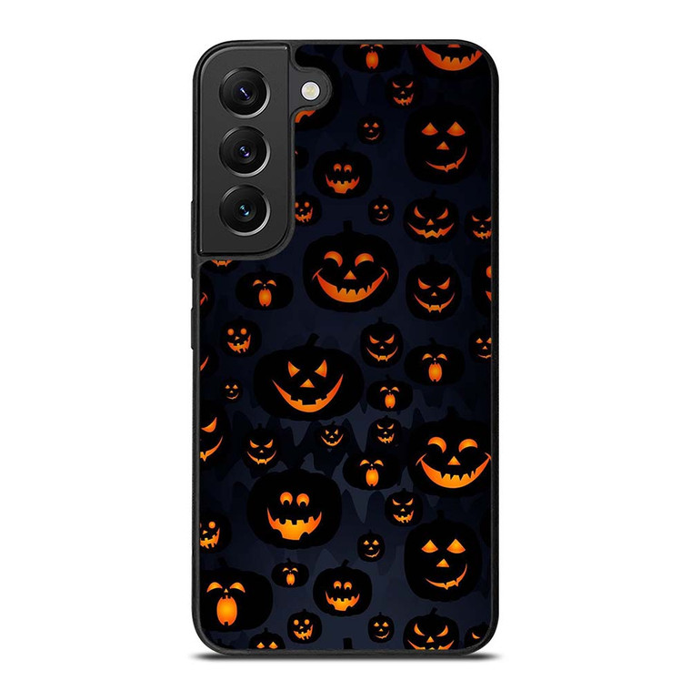 GHOST FACE HALLOWEN PATTERN Samsung Galaxy S22 Plus Case Cover