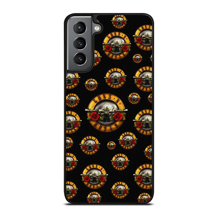 GUNS N ROSES ROCK BAND PATTERN Samsung Galaxy S21 Plus Case Cover