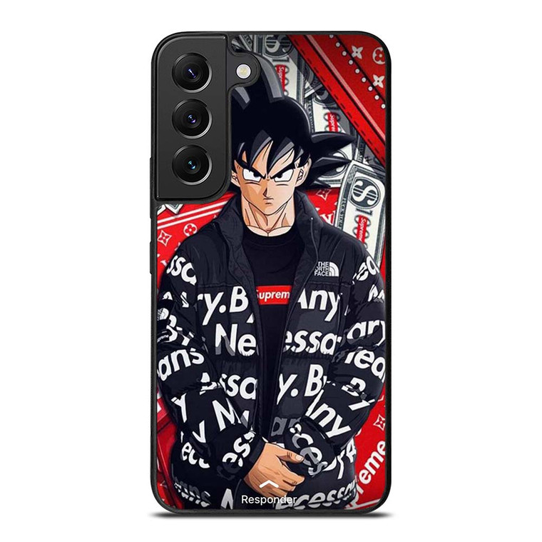 GOKU DRAGON BALL SUPREME NORTH FACE Samsung Galaxy S22 Plus Case Cover