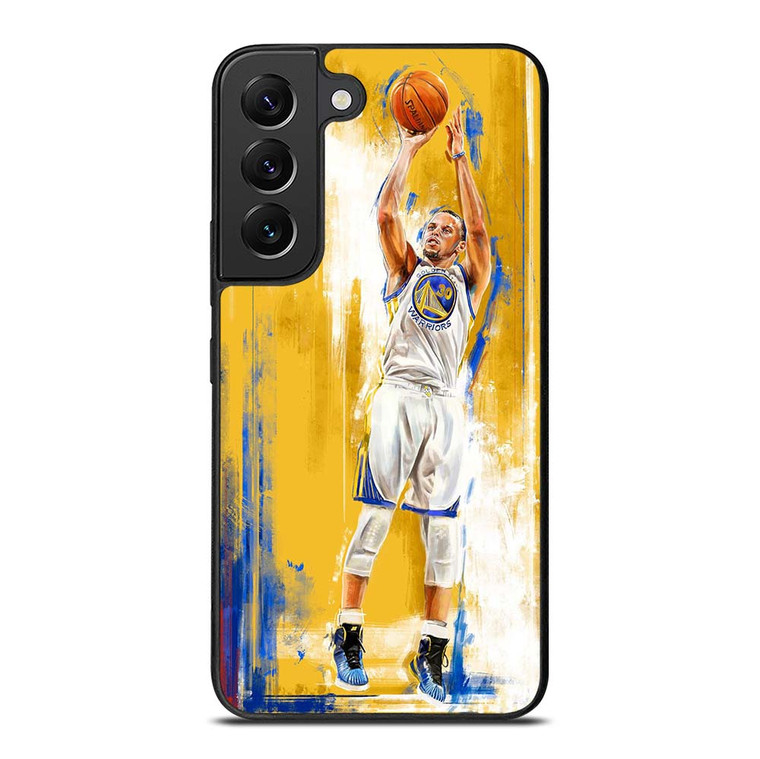 GOLDEN STATE STEPHEN CURRY YELLOW BASKET Samsung Galaxy S22 Plus Case Cover