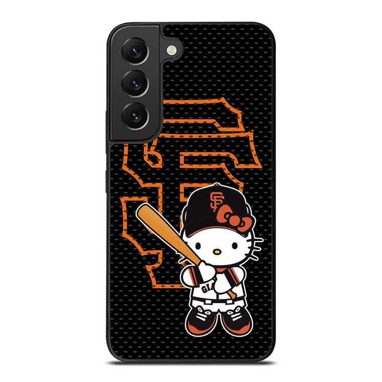 HELLO KITTY SAN FRANCISCO GIANTS MLB Samsung Galaxy S22 Plus Case Cover