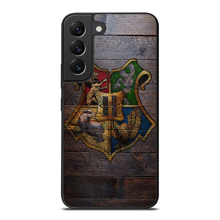 HOGWARTS HARRY POTTER WOODEN LOGO Samsung Galaxy S22 Plus Case Cover