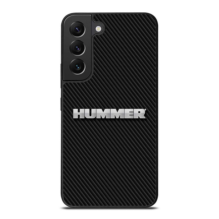 HUMMER CAR LOGO CARBON Samsung Galaxy S22 Plus Case Cover