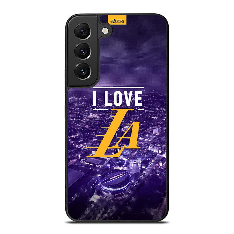 I LOVE LA LAKERS NBA LOGO Samsung Galaxy S22 Plus Case Cover