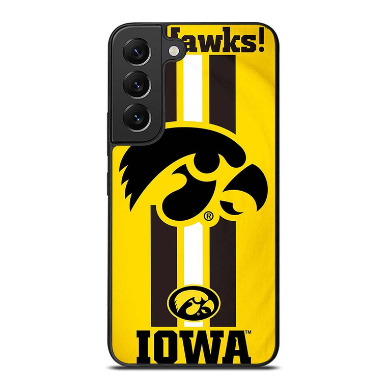 IOWA HAWKEYES FLAG Samsung Galaxy S22 Plus Case Cover