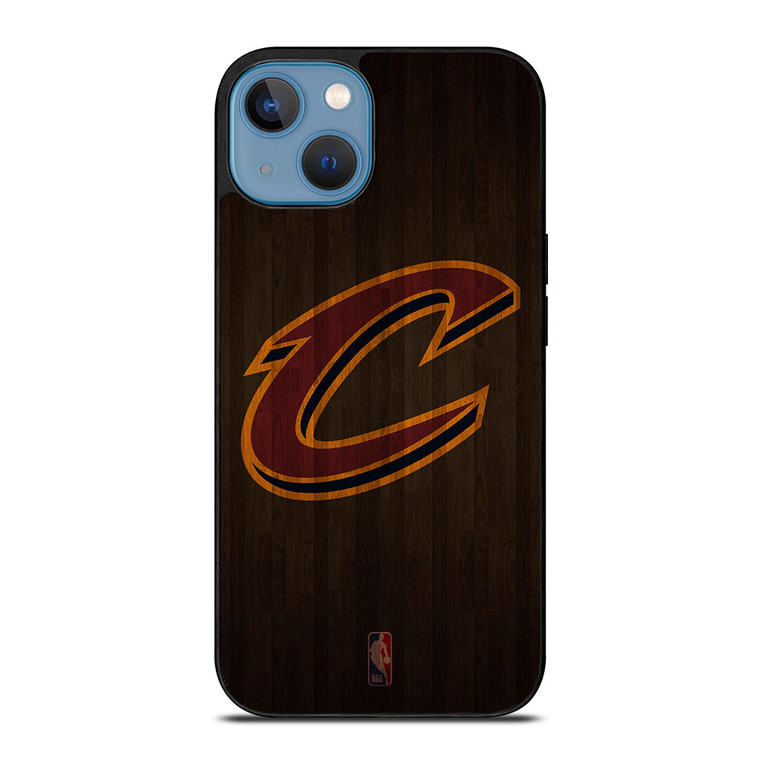 CLEVELAND CAVALIERS BASKETBALL COURT NBA iPhone 13 Case Cover