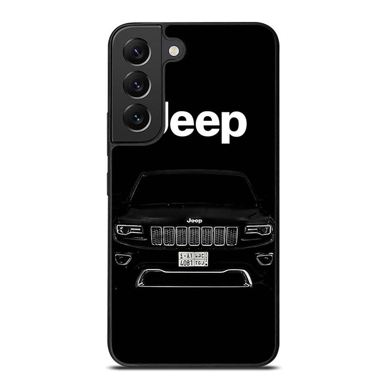 JEEP BLACK CAR Samsung Galaxy S22 Plus Case Cover