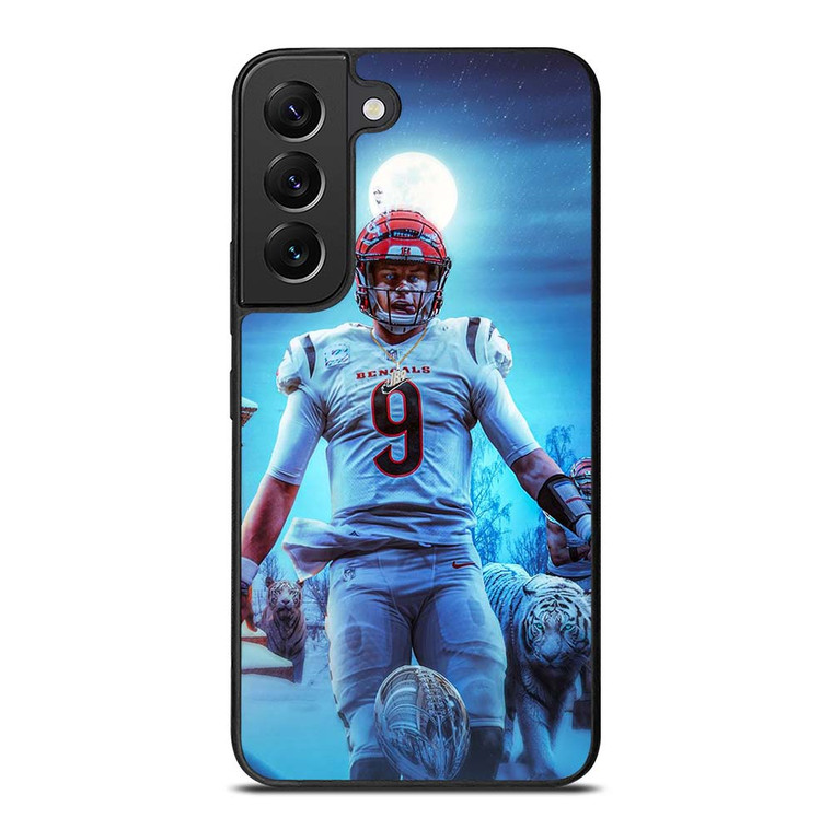 JOE BURROW CINCINNATI BENGALS TIGER Samsung Galaxy S22 Plus Case Cover