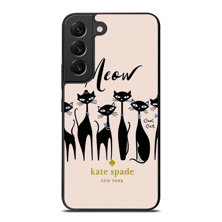 KATE SPADE MEOW CAT Samsung Galaxy S22 Plus Case Cover
