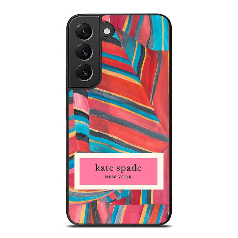 KATE SPADE STRIPE ICON Samsung Galaxy S22 Plus Case Cover