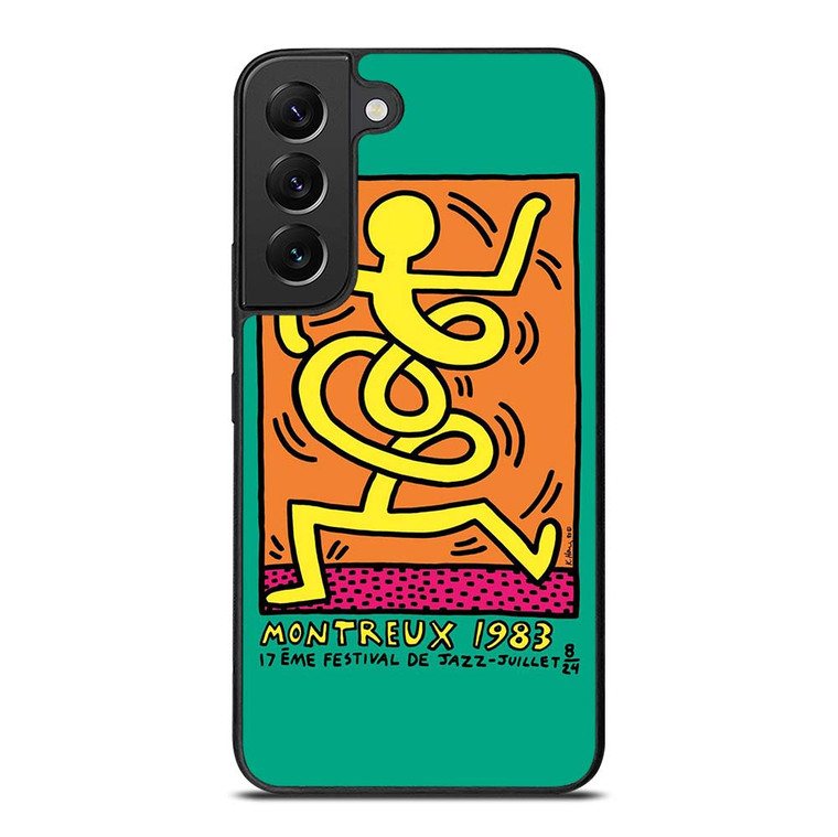 KEITH HARING MONTREUX 1983 Samsung Galaxy S22 Plus Case Cover KEITH HARING MONTREUX 1983 Samsung Galaxy S22 Plus Case Cover