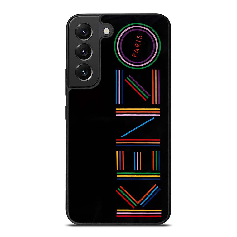 KENZO PARIS COLORFUL LOGO Samsung Galaxy S22 Plus Case Cover