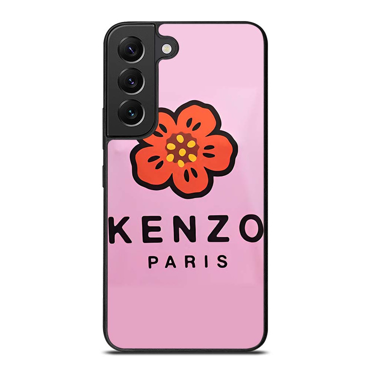 KENZO PARIS PINK FLOWER Samsung Galaxy S22 Plus Case Cover