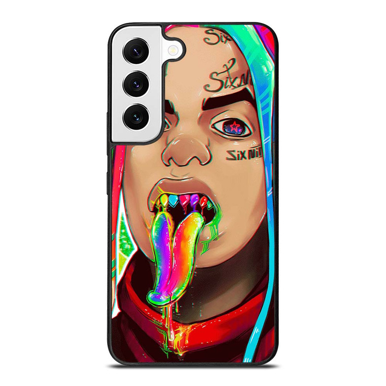 6IX9INE SIX NINE FACE Samsung Galaxy S22 Case Cover
