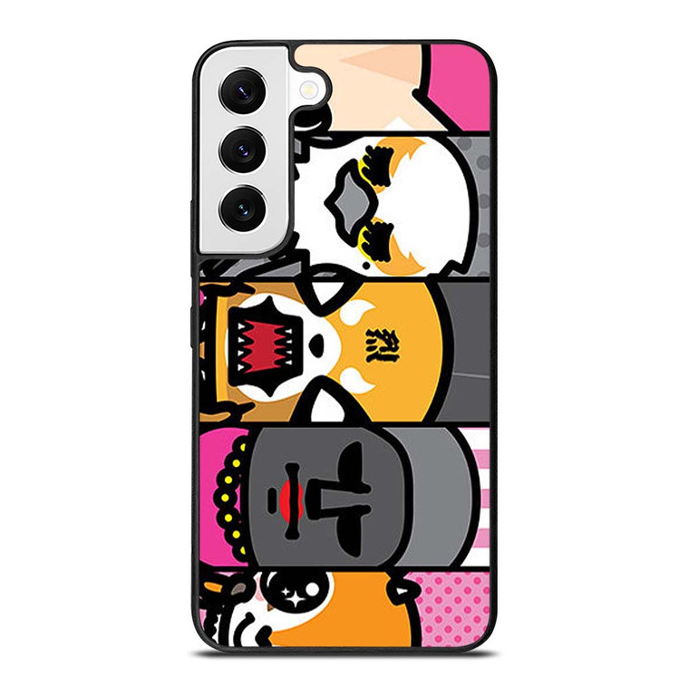AGGRETSUKO CARTOON COLLAGE Samsung Galaxy S22 Case Cover