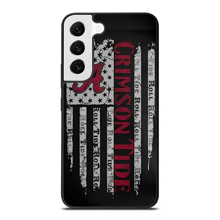 ALABAMA CRIMSON TIDE FLAG MLS Samsung Galaxy S22 Case Cover